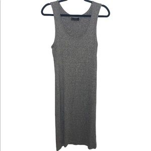 i Jeans by Buffalo Heather Gray Sleeveless Maxi Dress